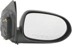 Passenger Side Mirror Assembly Manual Adjustment Non-Heated No Memory Black Compatible with 2007-2012 Dodge Caliber CH1321264 CH1321275