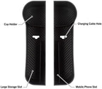Car Seat Gap Filler with Cupholder, 2PK