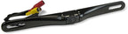 RBC5B Black Metal License Plate Backup Camera, 420TVL, Night Vision, 170 Wide View, Distance Lines, Waterproof, for Parking and Towing