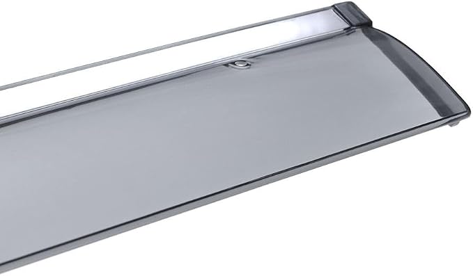 Window Visors Wind Deflectors Compatible with Land Rover 2012-2019 Range Rover Evoque with Chrome Trim Rain Guards 3-847LR006