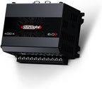 400X4 Car & Motorcycles Full Range Amplifier 4 Channels 400 Watts RMS 4 Ohm - Compact Size - Professional Super Sound Quality