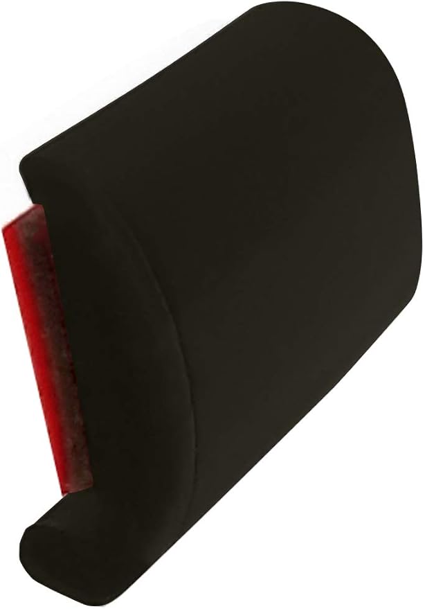 Car Door Edge Protector Guard Flexible Trim - 16 Ft Roll - 3/8" Wide - Prevent Scratches & Dings - Self Adhesive Molding Trim for Cars, Trucks & SUVs - Black (02)