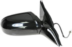 2 Piece Driver and Passenger Side Mirror Assembly Set Electric Adjustment Non-Heated No Memory Black Compatible with 2009-2014 Nissan Maxima NI1320195 NI1321195