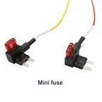Fuse Box Cable Hardwire Kit, 4 in 1 ATO (Regular), Mini, Micro, Low-Profile Mini, 2Pcs Each