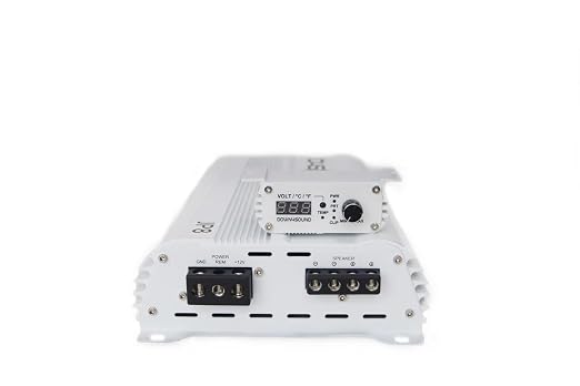 DOWN4SOUND JP8 V1.5 - White Gloss | 800+ WRMS CAR Amplifier