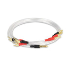 Premium Silver Cable Set - 6FT for Super Tweeters (Pair)