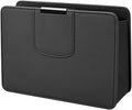 Multifunctional Car Door Organizer, PU Leather Storage Pouch with Cup Holder, Side Pocket .Fit for Lexus UX/NX/RX/GX/LX/RZ/LBX/TX,Black