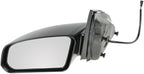 2 Piece Driver and Passenger Side Mirror Assembly Set Electric Adjustment Non-Heated No Memory Textured Compatible with 2003-2007 Saturn Ion GM1320360 GM1321360