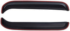 Extra Durable in-Channel Auto Vent Window Visor, Fits 1980-1996 Ford Bronco & Ford F-150/F-250/F-350; 1997 F-250 HD, Regular Cab/SuperCab/SuperCrew, Original Wind Deflector, Smoke, 2-Pcs