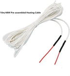 12V Pre-Assembled Silicon Rubber Heating Wire for DIY Steering Wheel Heating, Self Made Warmer Incubator, Seat Heater (32.8ft)