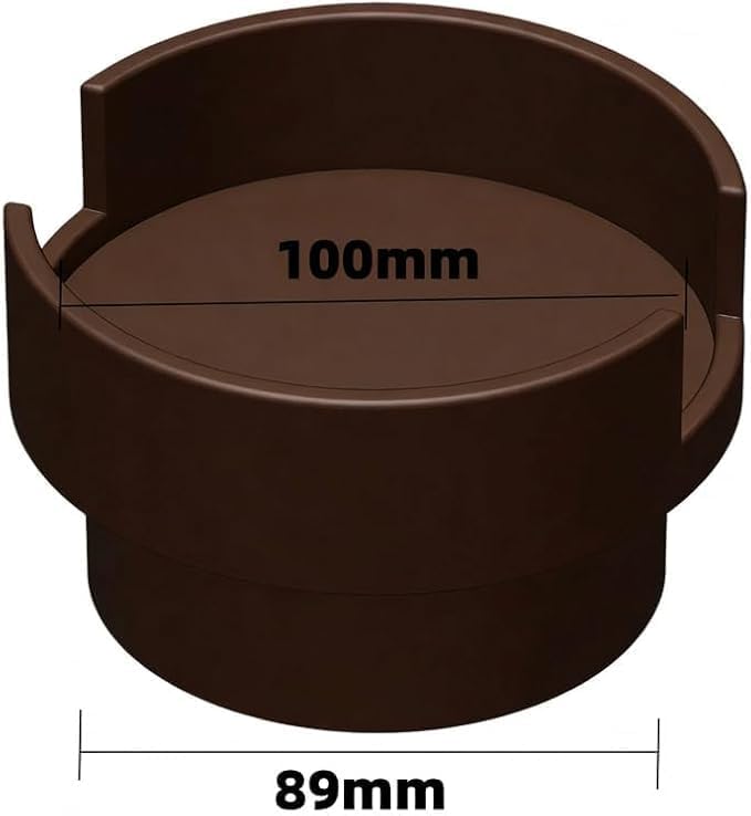 Couch Cup Holder Adapter – Universal Sofa Drink Expander for Large Mugs, Tumblers & Bottles – Spill-Proof Recliner Caddy for Living Room, RV & Boat (Brown, Base 89MM(3.5IN))