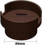 Couch Cup Holder Adapter – Universal Sofa Drink Expander for Large Mugs, Tumblers & Bottles – Spill-Proof Recliner Caddy for Living Room, RV & Boat (Brown, Base 89MM(3.5IN))