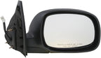 Passenger Side Mirror Assembly Electric Adjustment Heated No Memory Black Compatible with 2001-2007 Toyota Sequoia SRS5 TO1321192