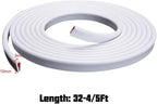 65.6ft (20m) Car Door Edge Guards White – Self-Adhesive PVC, U-Shaped, Fits Most Vehicles, Fade-Resistant, Scratch- and Chip-Resistant – Reduces Dings in Parking Lots