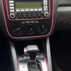 TIKUN TECH Pink Car Interior Decorative Molding Door Panel Dashboard Gap Trim Strip (25Ft)