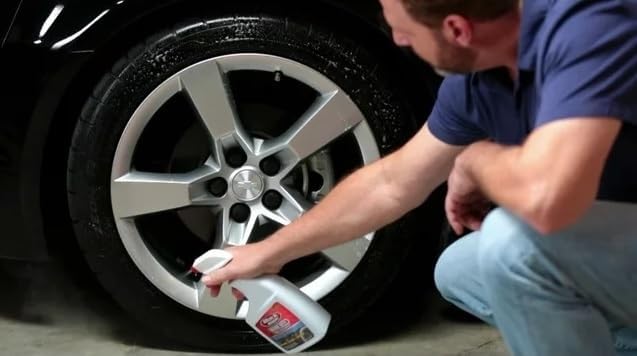 120066-4PK Bleche-Wite Tire Cleaner, 32 oz. (Pack of 4) - Fast-Acting Formula Dissolves Brake Dust, Grime and Road Film Off Tires