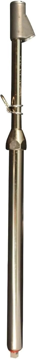 S-986 Straight Foot Dual Head Tire Pressure Gauge with Dual Head Chuck, 10-160 PSI Heavy Duty Air Pressure Gauge for Semi Truck, Tractor Trailer, Dually, RV and Automotive Tires