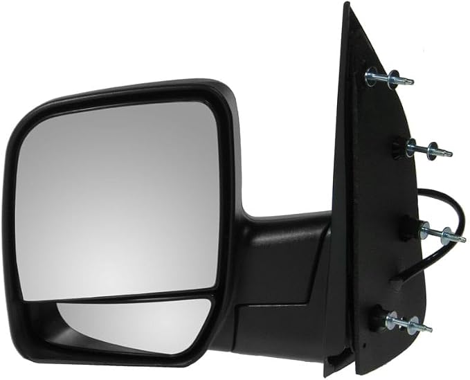 2 Piece Driver and Passenger Side Mirror Assembly Set Electric Adjustment Non-Heated No Memory Black Compatible with 2003-2006 Ford E150 2003-2005 E150 E250 E350 Club Wagon E350 E450 2003 E550
