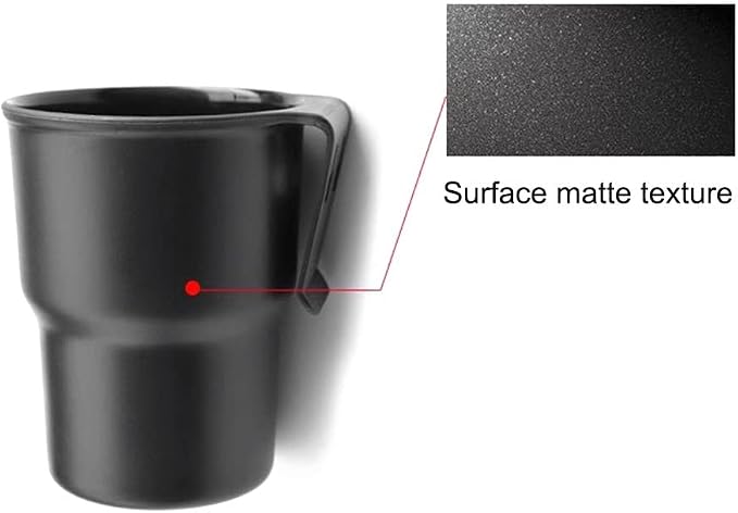 Car Cup Holder Hook, Wear-Resistant Auto Drink Holder 3.54'' Caliber Window Door Cup Holder with Ventilation Clip for Coffee Water Bottles Key Coin