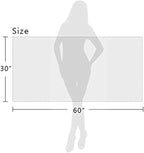 Microfiber Bath Towels, Bath Towel Set for Adult Men Women, 6 Pack,30" x 60", Oversized, Soft, Super Absorbent and Fast Drying for Bathroom,Sport, Fitness, Yoga (Brown)