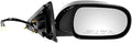 Passenger Side Mirror Assembly Electric Adjustment Heated No Memory Black Compatible with 2003-2006 INFINITI G35 Sedan IN1321104 IN1321105