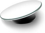 Yusheng 2PCS Mini Blind Spot Mirror, 1.57" Round HD Glass Convex Rear View Mirror, Strong Adhesive for Car (40mm, Frameless)