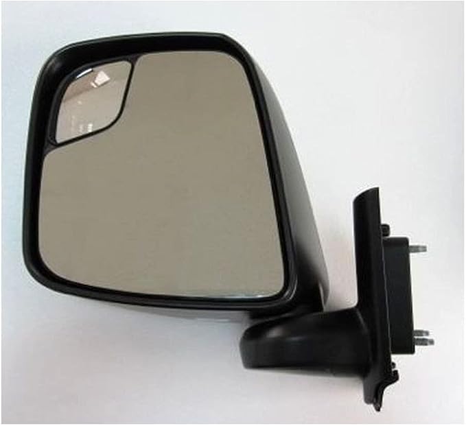 2 Piece Driver and Passenger Side Mirror Assembly Set Manual Adjustment Non-Heated No Memory Textured Compatible with 2015-2018 Chevrolet City Express 2013-2021 Nissan NV200 NI1320245 NI1321245
