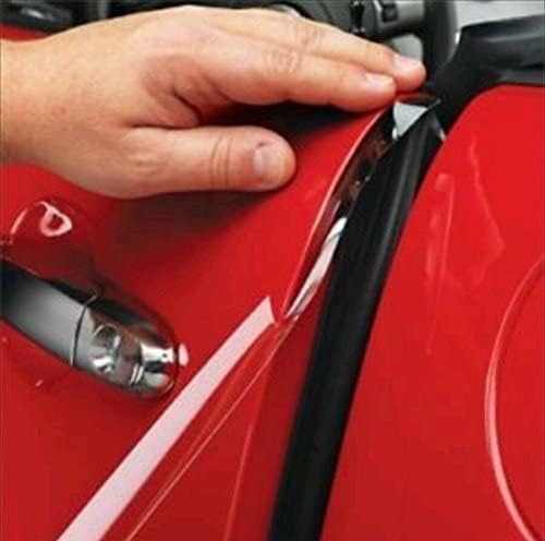 Roll Door Edge Guard Paint Protection Film 0.4" 1" 2" 4" 8" x 240" 5' to 33 Yd, 8mil Impact Areas Scratches Chips Debris Clear Long-Lasting Resistant UV Gard (0.04 Inches x 20 YD)