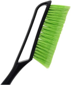 14-Inch Ice Scraper & Snow Brush Combo – Non-Slip Comfort Grip, Impact-Resistant ABS, -40°F Bristles, and Storage Bag Included – Must-Have Winter Tool for Vehicles