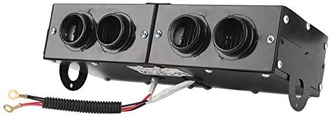 12V Utv Heater,Car Defroster Defogger,Car Heater Defogger Auto 4 Hole Heating Fan 12V Defroster Defogger 800W Car Heater Defroster 12V Demister Windsh air heater ptc trucks 12v/24v 12v heater