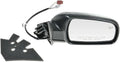 Passenger Side View Mirror Manual Folding Electric Adjustment Heated No Memory Black Compatible with 1996-1999 INFINITI I30 Nissan Maxima