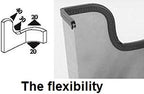 Edge Trim Black Large, Fits Edge 1/4 Inch, Length 10 Feet (3.05 Meter)