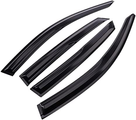 Window Visors Rain Guards Deflector 4 Piece Set for 2017-2020 Hyundai Elantra 94408
