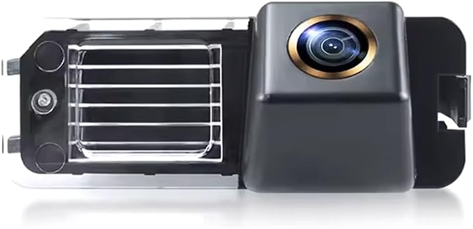 AHD/CVBS Car Rear View Camera's Fisheye Lens License Plate Lamp-Camera with RCA Cable & Vehicle Camera for Volkswagen VW Polo 6R V Golf 6 Passat CC MK6 Magotan Bora & Backup Camera (CVBS-AHD)