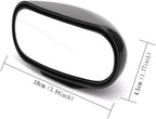 Blind Spot Car Mirror Rectangular, Adjustable Blindspot Convex Wide Angle Side Rearview Mirror for Cars Trucks SUV