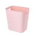 Plastic Small Bathroom Trash Can Wastebasket, 3.5 Gallon, Pink | Compact Sturdy Garbage Can for Bathroom, Laundry Room, Kitchen, Office, Kids Room, Dorm, Durable, Easy to Clean