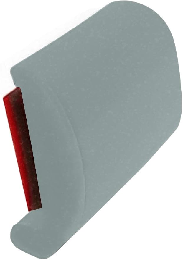 Car Door Edge Protector Guard Flexible Trim - 16 Ft Roll - 3/8" Wide - Prevent Scratches & Dings - Self Adhesive Molding Trim for Cars, Trucks & SUVs - Silver Metallic (1J9)