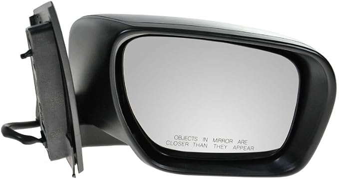 2 Piece Driver and Passenger Side Mirror Assembly Set Electric Adjustment Non-Heated No Memory Textured Compatible with 2007-2008 Mazda CX-7 MA1320152 MA1321152