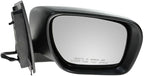 2 Piece Driver and Passenger Side Mirror Assembly Set Electric Adjustment Non-Heated No Memory Textured Compatible with 2007-2008 Mazda CX-7 MA1320152 MA1321152