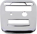 for Bronco Front Reading Light Panel Trim Cover Compatible with 2021-2025 Ford Bronco Chrome Interior Accessories 2-Door 4-Door (with AUX Switches)