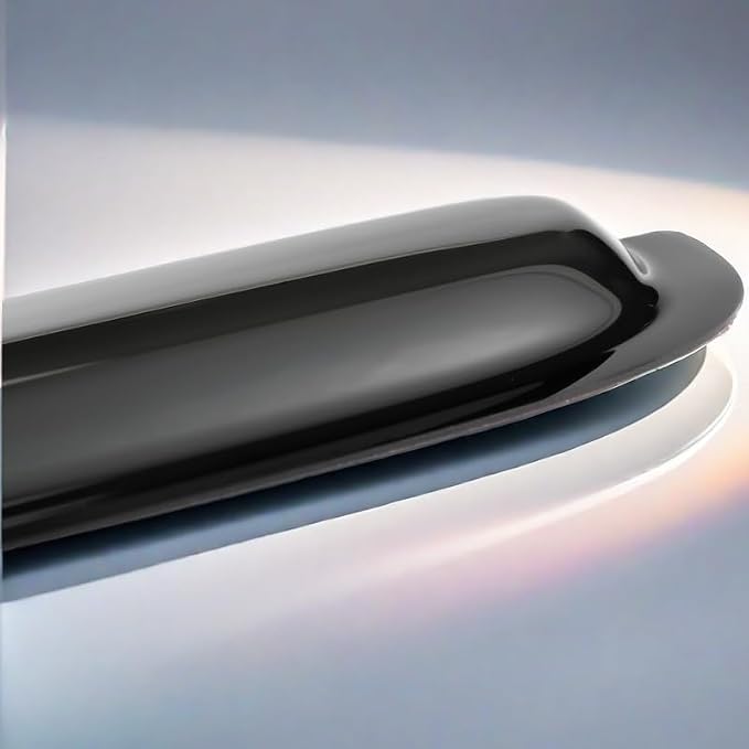 Rainproof Side Window Wind Deflectors for 2007-2010 Chrysler Sebring;2011-2014 Chrysler 200, Tape-on Sun Rain Guard Sets, Nice Looking Window Visors for Cars,Vent Deflector 94458