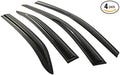 Tape On Window Visors Fits for 2007-2011 Toyota Camry, Side Auto Window Wind Deflectors, Ventshade, Rain Guards for Cars/Trucks