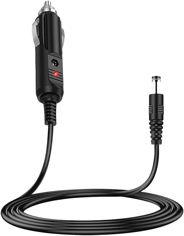 12V Car Charger Cigarette Lighter Adapter Cable Shiatsu Neck & Back Massager Heated Office Home Car Seat Cushion Seat Pad Power Supply