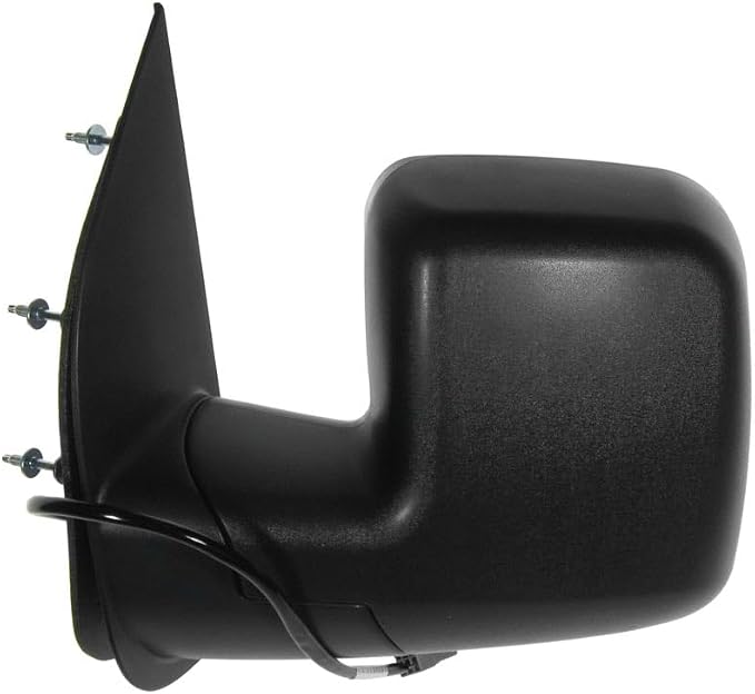 2 Piece Driver and Passenger Side Mirror Assembly Set Electric Adjustment Non-Heated No Memory Black Compatible with 2003-2006 Ford E150 2003-2005 E150 E250 E350 Club Wagon E350 E450 2003 E550