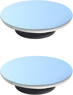 2PCS Car Blind Spot Mirror, Wide Angle HD Glass Round Convex Frameless Side Blindspot Mirror with Adjustable Stick, Auto Exterior Rear View Accessories for Wide Angle, Universal Fit