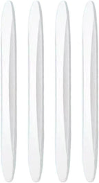 12 Pack Invisible Car Door Edge Guards Rubber Clear Adhesive Door Edge Protector Anti-Scratch Trim Guard for Door Ding Prevention Bumper Body Protecting Painted Surface in Crowded Parking Lot