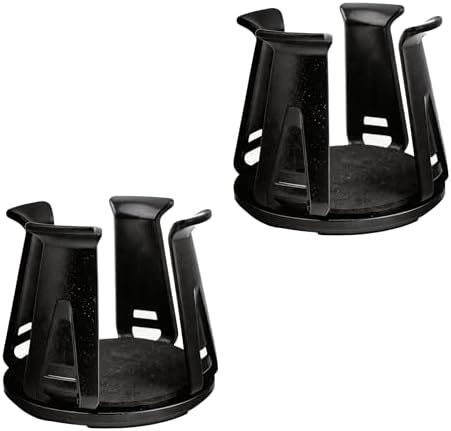2 Pack Car Cup Holder Insert, Self Adhesive Adjustable Cup Holder Expander with Clamping Arms for 3 Inch Car Cup Slot (2)