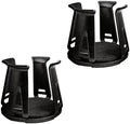 2 Pack Car Cup Holder Insert, Self Adhesive Adjustable Cup Holder Expander with Clamping Arms for 3 Inch Car Cup Slot (2)