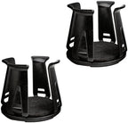 2 Pack Car Cup Holder Insert, Self Adhesive Adjustable Cup Holder Expander with Clamping Arms for 3 Inch Car Cup Slot (2)