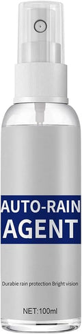 Car Glass Waterproof Coating Agent Anti-Fog Rainproof Agen, Clean and Restore Vehicle Brightness, 100ml (Rainproof Agent)